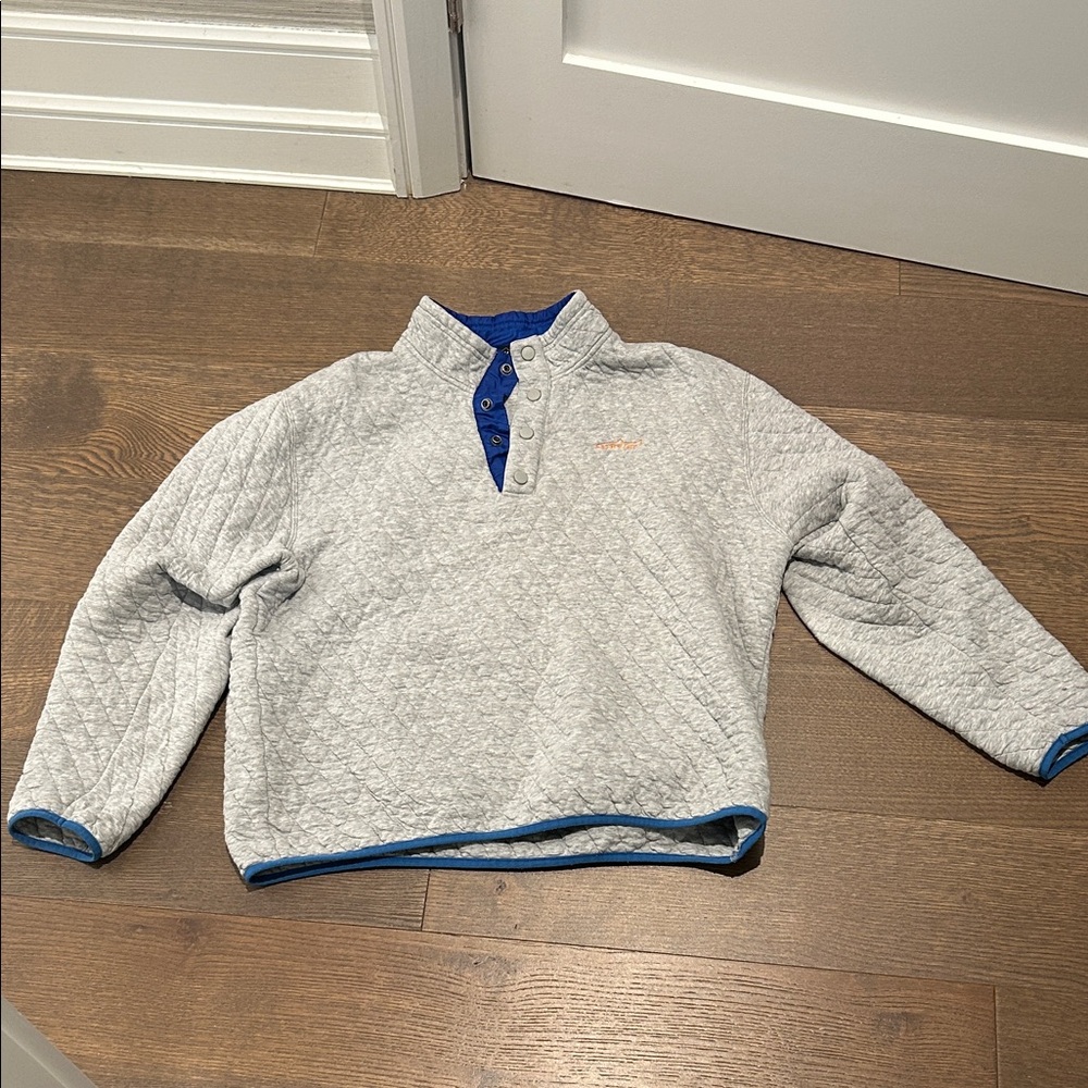 Orvis Gray Quilted Men’s Pullover